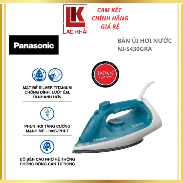 So sánh giá Bàn ủi hơi nước Panasonic NI-S430GRA 2300W rẻ nhất? - Ảnh 10