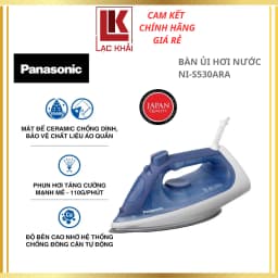 So sánh giá Bàn ủi hơi nước Panasonic NI-S530ARA 2400W - Tìm sản phẩm giá rẻ nhất - Ảnh 12