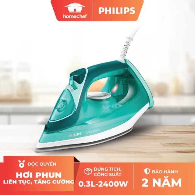 So sánh giá Bàn ủi hơi nước Philips DST3030/70 2400W rẻ nhất? - Ảnh 11