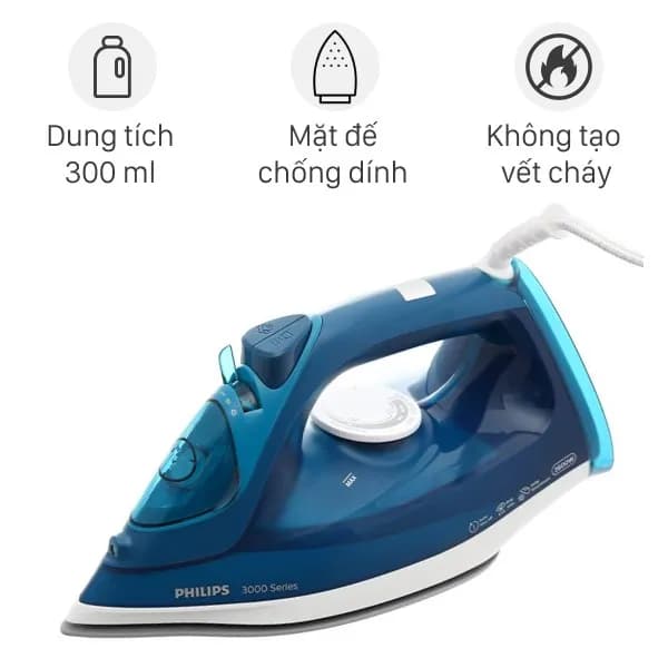 So sánh giá Bàn ủi hơi nước Philips DST3040/70 2600W - Tìm sản phẩm giá rẻ nhất - Ảnh 1