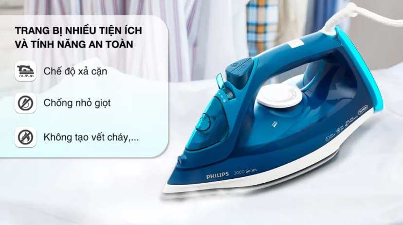 So sánh giá Bàn ủi hơi nước Philips DST3040/70 2600W - Tìm sản phẩm giá rẻ nhất - Ảnh 14