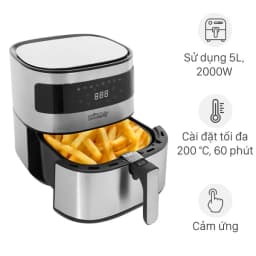 So sánh giá Nồi chiên không dầu Hommy BF525 5.5 lít - Tìm sản phẩm giá rẻ nhất - Ảnh 1