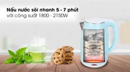 Bình đun siêu tốc Hommy 1.7 lít D1017 - Giá rẻ nhất hôm nay - Ảnh 4