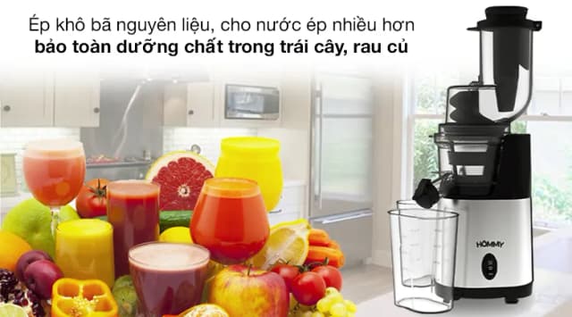 So sánh giá Máy ép chậm Hommy GS-135L rẻ nhất? - Ảnh 4