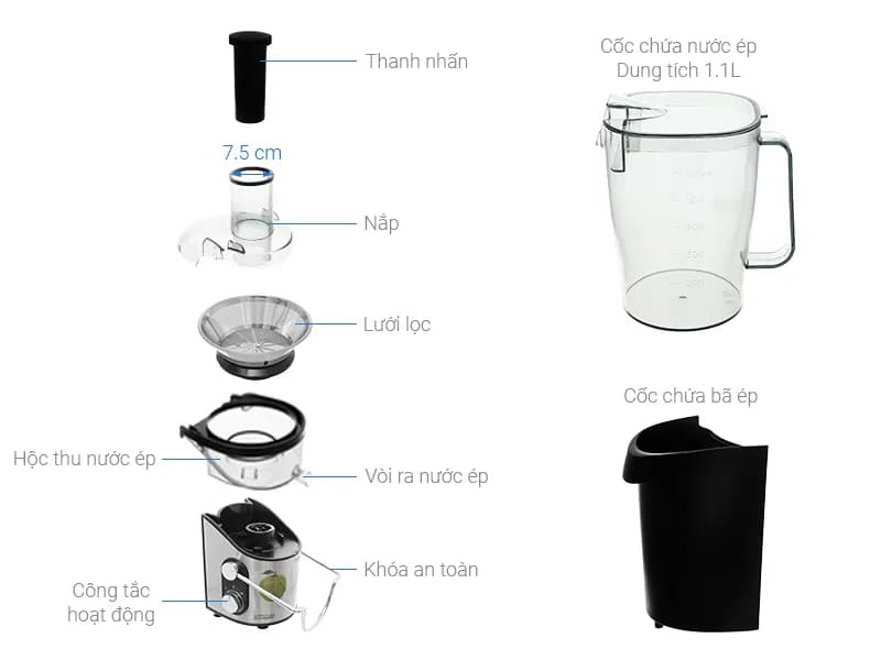 So sánh giá Máy ép trái cây Hommy GS-329 - Tìm sản phẩm giá rẻ nhất - Ảnh 13