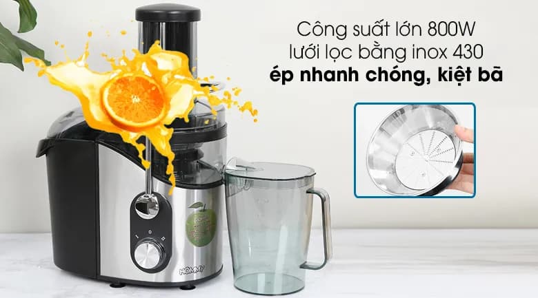 So sánh giá Máy ép trái cây Hommy GS-329 - Tìm sản phẩm giá rẻ nhất - Ảnh 3