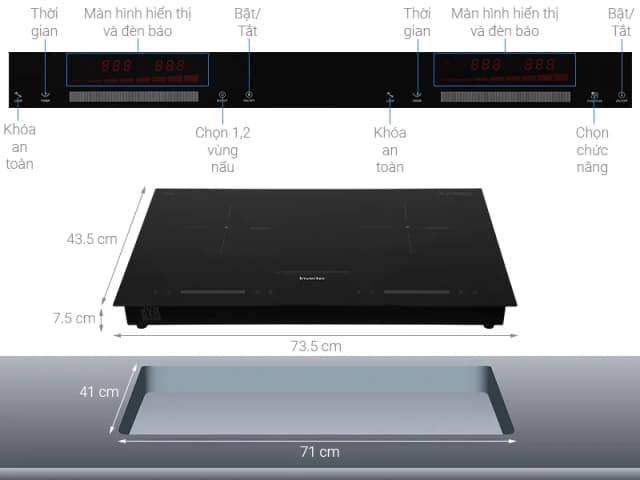 So sánh giá Bếp từ hồng ngoại âm Junger SIS-68 4800W rẻ nhất? - Ảnh 14