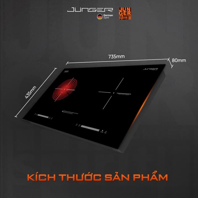 So sánh giá Bếp từ hồng ngoại âm Junger SIS-68 4800W rẻ nhất? - Ảnh 16