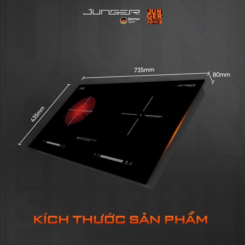 So sánh giá Bếp từ hồng ngoại âm Junger SIS-68 4800W - Tìm sản phẩm giá rẻ nhất - Ảnh 16