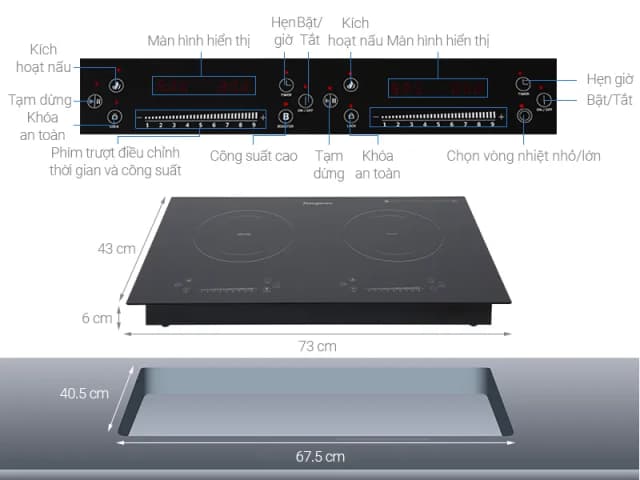 So sánh giá Bếp từ hồng ngoại âm Kangaroo KG852i 4000W rẻ nhất? - Ảnh 4