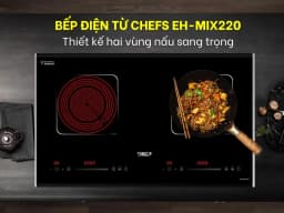 So sánh giá Bếp từ hồng ngoại lắp âm Chef's EH-MIX220 - Tìm sản phẩm giá rẻ nhất - Ảnh 6