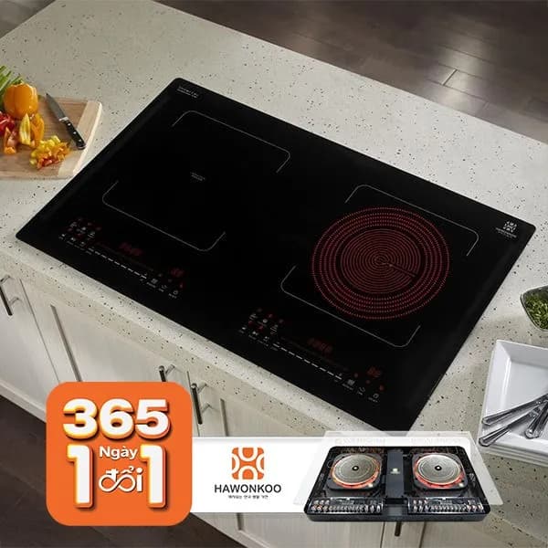 So sánh giá Bếp từ hồng ngoại âm Hawonkoo CEH-262 4800W rẻ nhất? - Ảnh 3