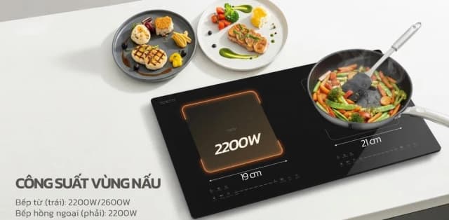 So sánh giá Bếp từ hồng ngoại âm Hawonkoo CEH-262 4800W rẻ nhất? - Ảnh 4