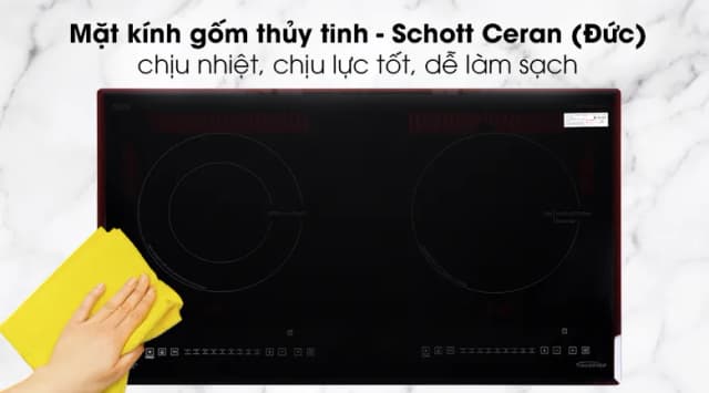 So sánh giá Bếp từ hồng ngoại âm Pramie 2105 5200W rẻ nhất? - Ảnh 12