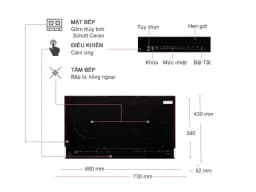 So sánh giá Bếp từ hồng ngoại âm Pramie 2105 5200W - Tìm sản phẩm giá rẻ nhất - Ảnh 20