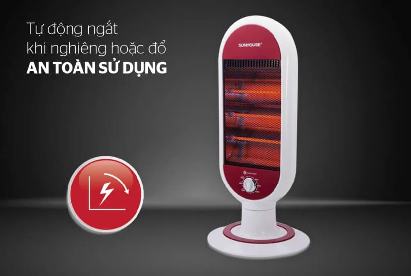Quạt sưởi hồng ngoại Sunhouse SHD7022 - Giá rẻ nhất hôm nay - Ảnh 13