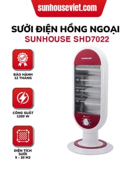 Quạt sưởi hồng ngoại Sunhouse SHD7022 - Giá rẻ nhất hôm nay - Ảnh 20