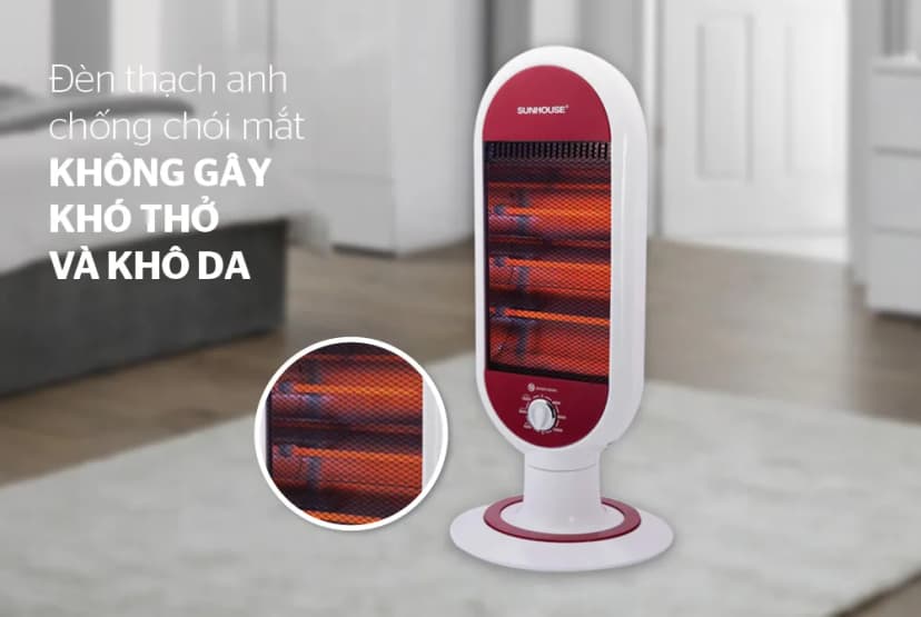 Quạt sưởi hồng ngoại Sunhouse SHD7022 - Giá rẻ nhất hôm nay - Ảnh 6