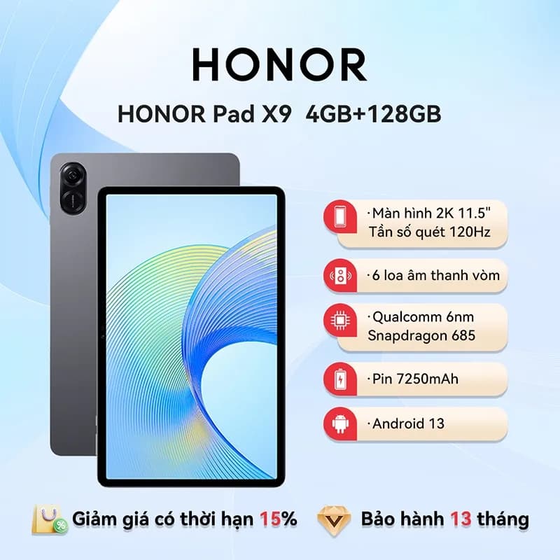 So sánh giá Máy tính bảng Honor Pad X8b 6GB/128GB - Tìm sản phẩm giá rẻ nhất - Ảnh 13