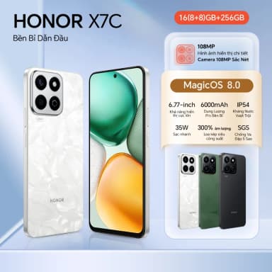 Điện thoại HONOR X7c 8GB/256GB - 7