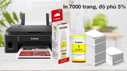 Hộp mực in phun màu Canon GI-790 Vàng (dành cho Canon dòng G Series) - Giá rẻ nhất hôm nay - Ảnh 3