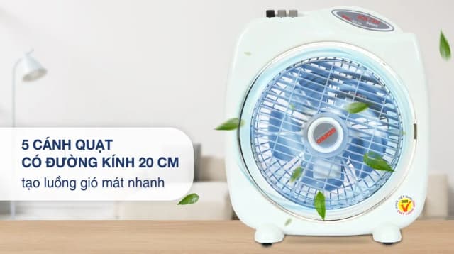 So sánh giá Quạt hộp Senko 5 cánh BD230 28W rẻ nhất? - Ảnh 2