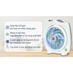 So sánh giá Quạt hộp Senko 5 cánh BD230 28W - Tìm sản phẩm giá rẻ nhất - Ảnh 11
