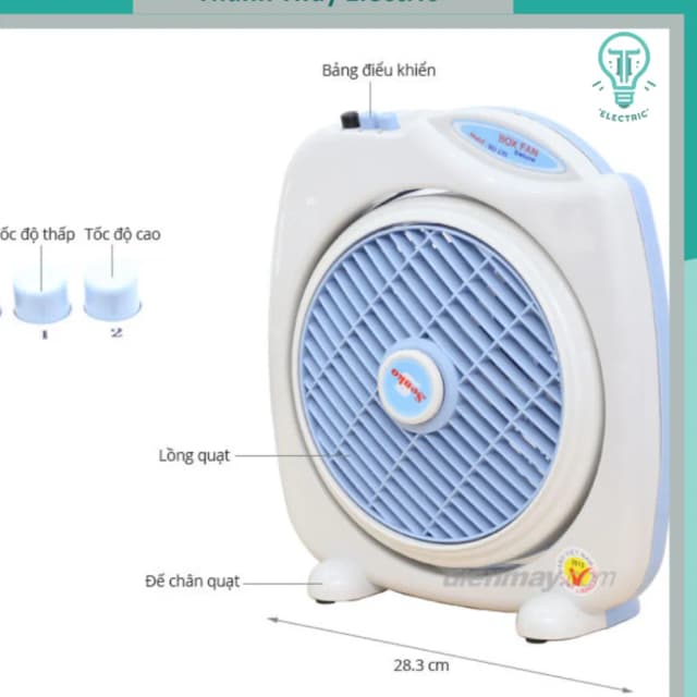 So sánh giá Quạt hộp Senko 5 cánh BD230 28W rẻ nhất? - Ảnh 10