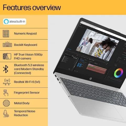 Top 1 so sánh giá Laptop HP 15 fc0023AU - D0BH1PA (R5 7520U, 16GB, 512GB, Full HD, Win11) - Tìm sản phẩm giá rẻ nhất - Ảnh 11