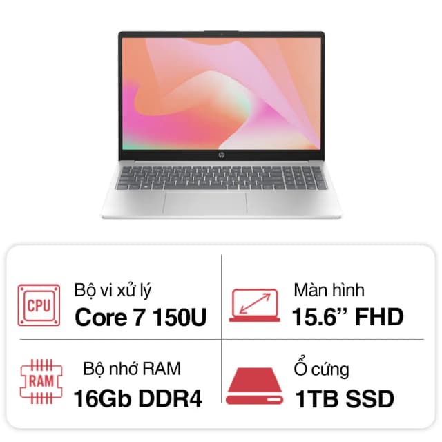 So sánh giá Laptop HP 15 fd1037TU - 9Z2W5PA (Core 7 150U, 16GB, 1TB, Full HD, Win11) rẻ nhất? - Ảnh 11