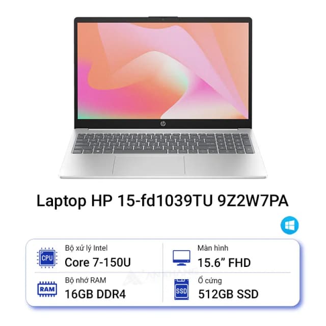 Top 1 so sánh giá Laptop HP 15 fd1039TU - 9Z2W7PA (Core 7 150U, 16GB, 512GB, Full HD, Win11) - Tìm sản phẩm giá rẻ nhất - Ảnh 14