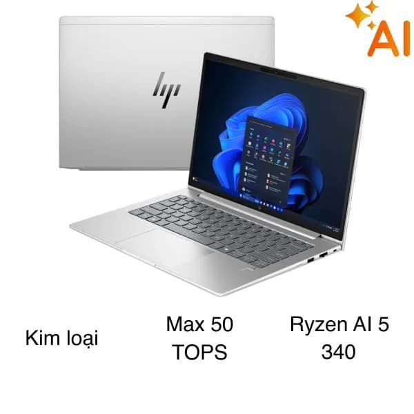 Laptop HP EliteBook 6 G1a 14 - C0CE1PT (R5 AI 340, 16GB, 512GB, WUXGA, Win11) - Ảnh 12