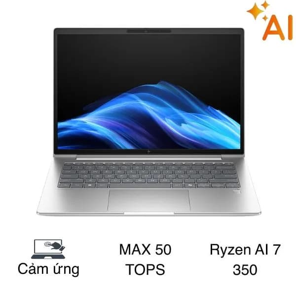 Laptop HP EliteBook 6 G1a 14 - C0CE2PT (R7 AI 350, 16GB, 512GB, WUXGA, Cảm ứng, Win11) - Ảnh 8