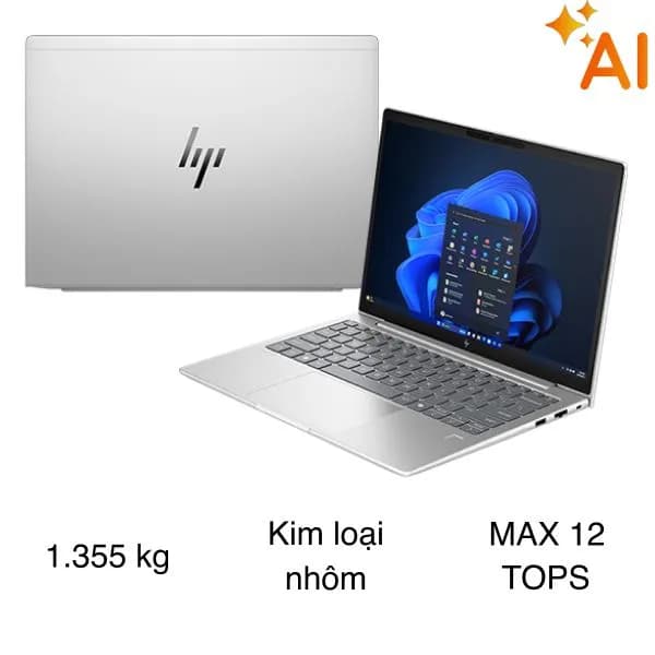 Laptop HP EliteBook 6 G1i 13 - BQ9L8PT (Ultra 5 225U, 16GB, 512GB, WUXGA, Win11) - Giá rẻ nhất hôm nay - Ảnh 1