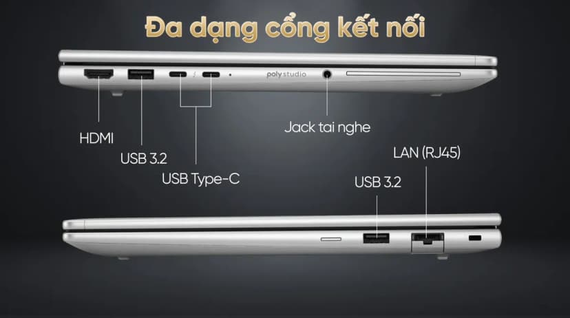 Laptop HP EliteBook 6 G1i 13 - BQ9M6PT (Ultra 7 255U, 16GB, 512GB, WUXGA, Win11) - Giá rẻ nhất hôm nay - Ảnh 5