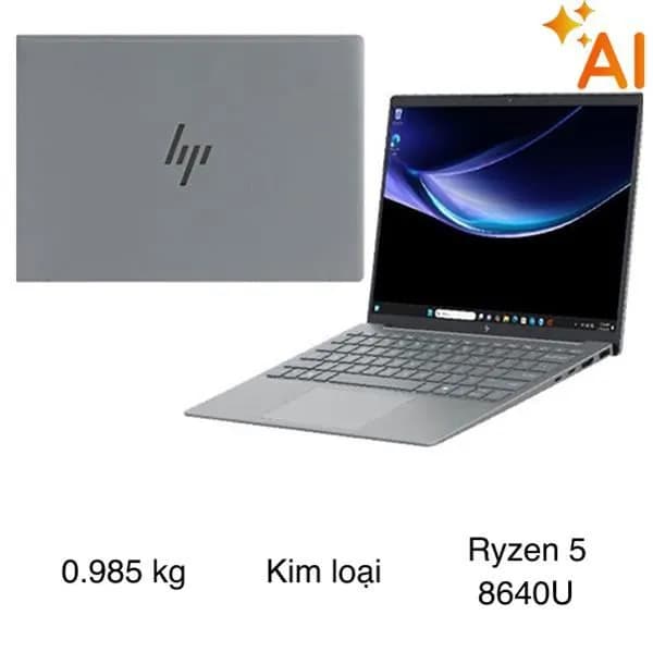 Laptop HP Elitebook 635 Aero G11 - A8WS6PT (R5 8640U, 16GB, 512GB, WUXGA, Win11) - Ảnh 5