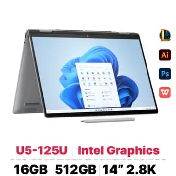 Laptop HP Envy X360 14 fa0047AU - A19BPPA (R7 8840HS, 16GB, 1TB, 2.8K OLED, Cảm ứng, Win11) - 18