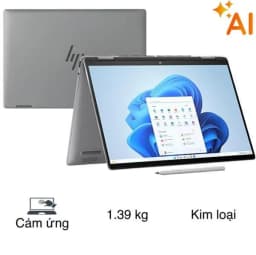 Laptop HP Envy X360 14 fa0097AU - AY8U7PA (R5 8640HS, 16GB, 512GB, 2.8K OLED, Cảm ứng, OfficeHS+365, Win11)