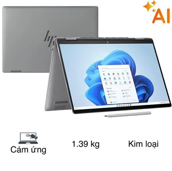 Laptop HP Envy X360 14 fa0097AU - AY8U7PA (R5 8640HS, 16GB, 512GB, 2.8K OLED, Cảm ứng, OfficeHS+365, Win11) - 1