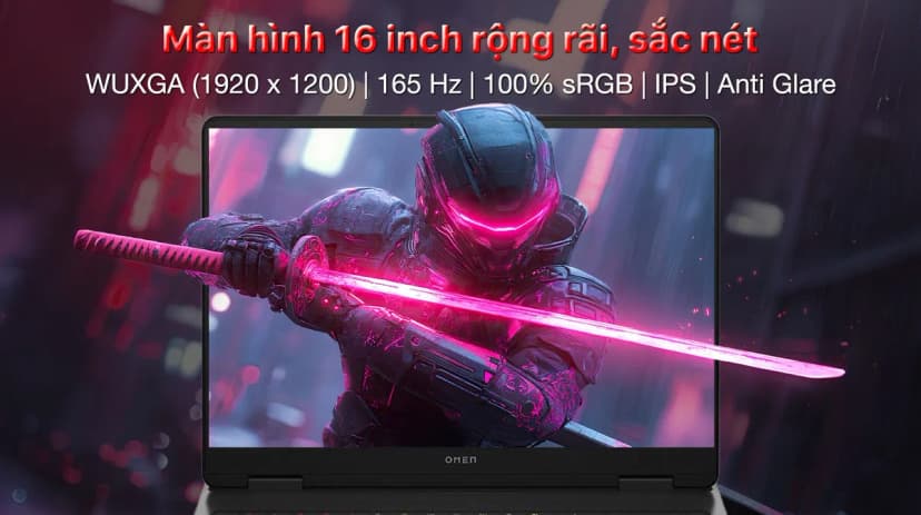 Laptop HP Gaming OMEN 16 am0127TX - BX8Y0PA (i9 14900HX, 32GB, 512GB, RTX 5070 8GB, WUXGA 165Hz, Win11) - Giá rẻ nhất hôm nay - Ảnh 4