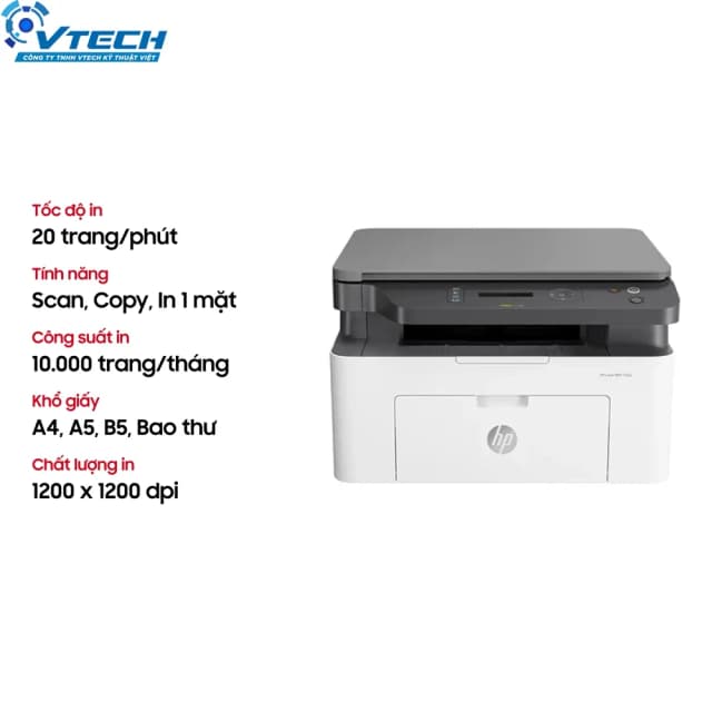 Top 1 so sánh giá Máy in laser trắng đen đa năng HP LaserJet 135w MFP Wifi (4ZB83A) - Tìm sản phẩm giá rẻ nhất - Ảnh 12