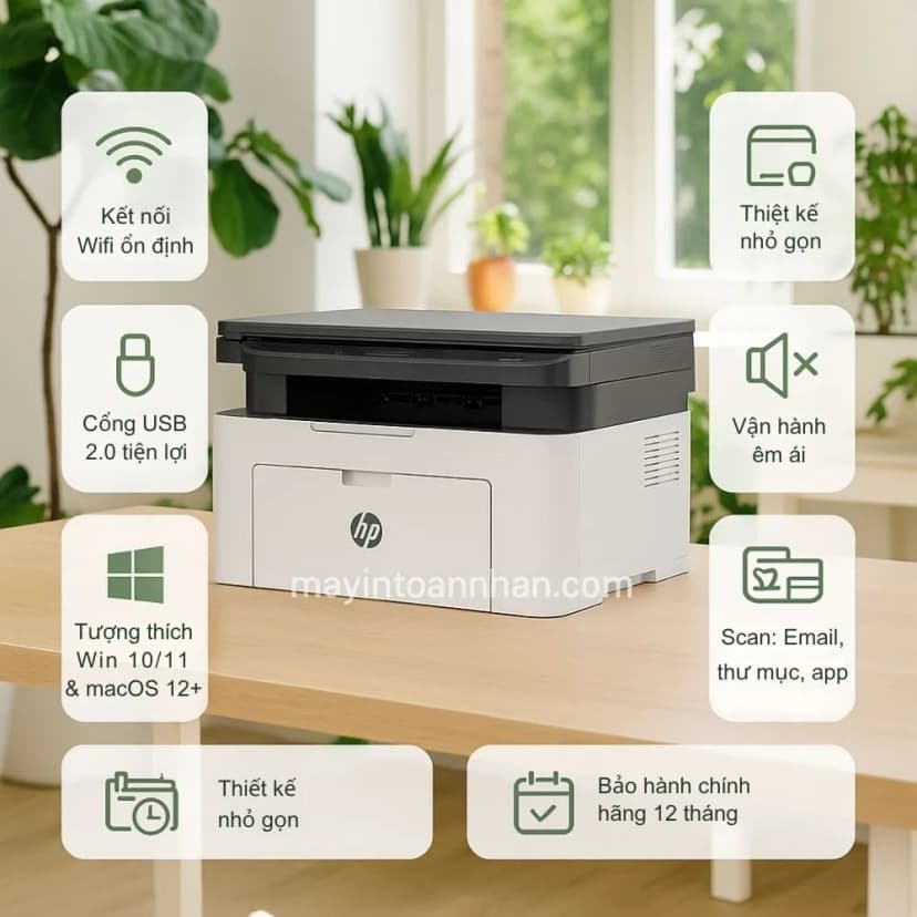 So sánh giá Máy in laser trắng đen đa năng HP LaserJet 135w MFP Wifi (4ZB83A) - Tìm sản phẩm giá rẻ nhất - Ảnh 20