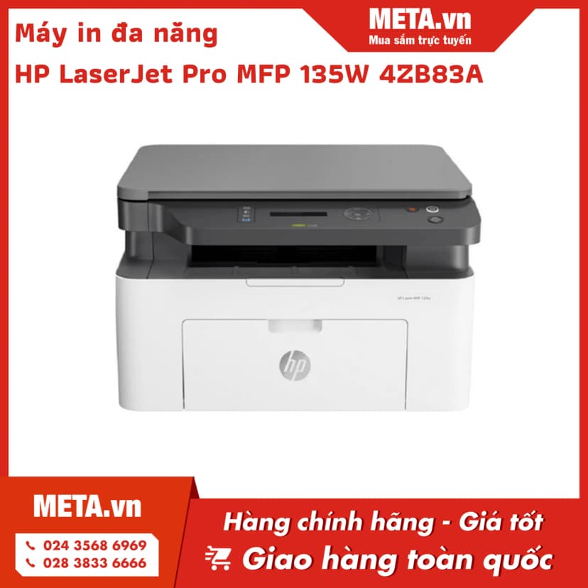 So sánh giá Máy in laser trắng đen đa năng HP LaserJet 135w MFP Wifi (4ZB83A) - Tìm sản phẩm giá rẻ nhất - Ảnh 10