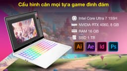 Laptop HP Gaming OMEN 14 fb0135TX - AY8V1PA (Ultra 7 155H, 16GB, 1TB, RTX 4060 8GB, 2.8K OLED 120Hz, Win11) - Giá rẻ nhất hôm nay - Ảnh 4