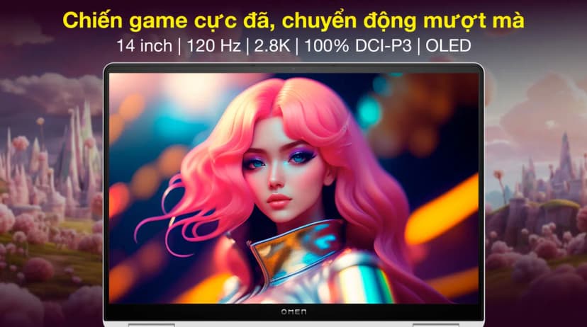 Laptop HP Gaming OMEN 14 fb0135TX - AY8V1PA (Ultra 7 155H, 16GB, 1TB, RTX 4060 8GB, 2.8K OLED 120Hz, Win11) - Giá rẻ nhất hôm nay - Ảnh 5