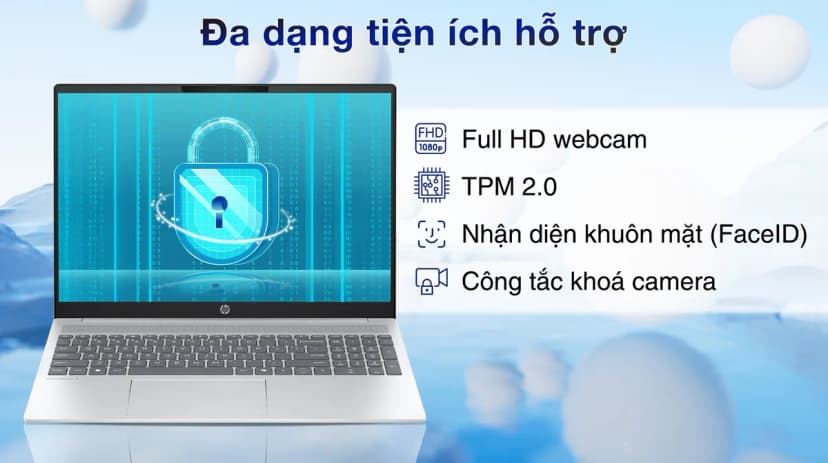 Laptop HP OmniBook 5 16 ag1066AU - BZ7S9PA (R7 Al 350, 16GB, 512GB, WUXGA, Cảm ứng, OfficeH24+365B, Win11) - Giá rẻ nhất hôm nay - Ảnh 4