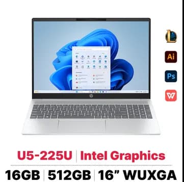 Laptop HP OmniBook 5 AI 16 af1048TU - BZ7Q9PA (Ultra 5 225U, 16GB, 512GB, WUXGA, OfficeH24, Win11) - 12