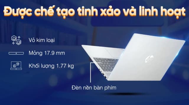 So sánh giá Laptop HP OmniBook 5 AI 16 af1052TU - C1MN6PA (Ultra 7 255U, 32GB, 512GB, WUXGA, Cảm ứng, OfficeH24, Win11) rẻ nhất? - Ảnh 3
