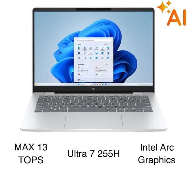 Laptop HP OmniBook 7 14 fr0024TU - C1MN0PA (Ultra 7 255H, 32GB, 512GB, WUXGA, OfficeH24+365B, Win11) - Giá rẻ nhất hôm nay - Ảnh 1