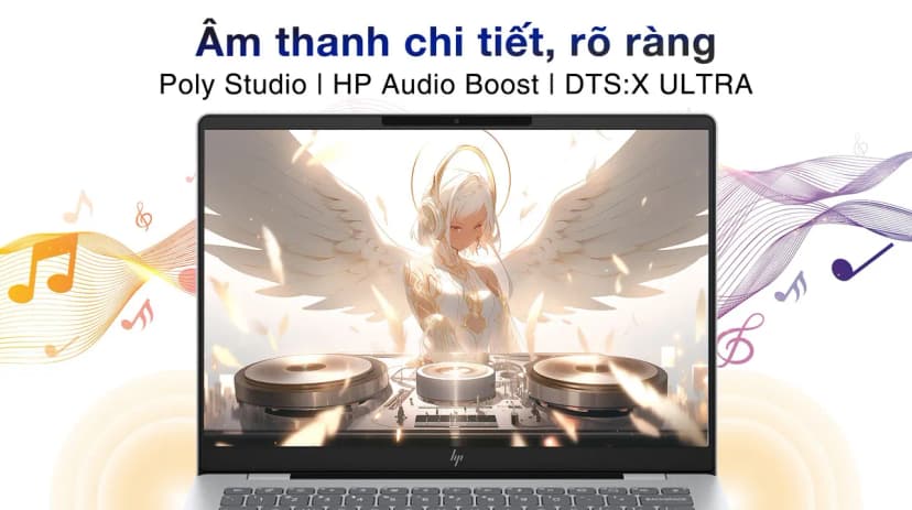 Laptop HP OmniBook 7 14 fr0024TU - C1MN0PA (Ultra 7 255H, 32GB, 512GB, WUXGA, OfficeH24+365B, Win11) - Giá rẻ nhất hôm nay - Ảnh 5